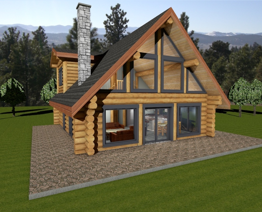 Under 2500 sq ft - Log Homes, Cabins, Vacation Homes, Canada, USA